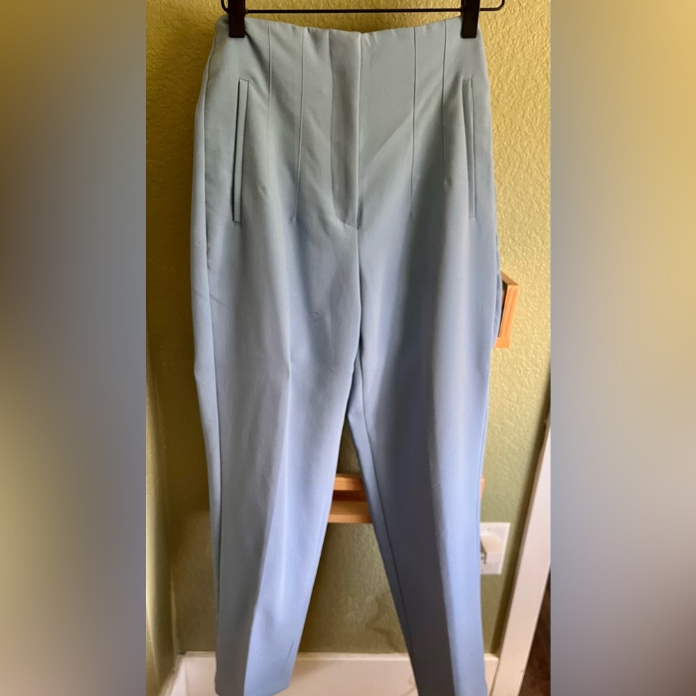 Zara high waisted pleated dress pants